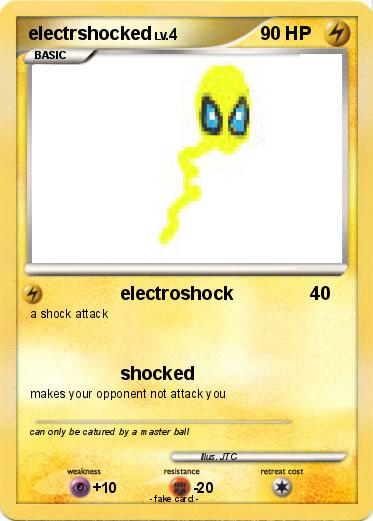 Pokemon electrshocked