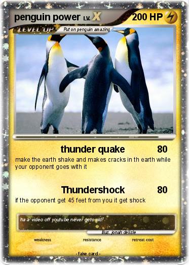 Pokemon penguin power