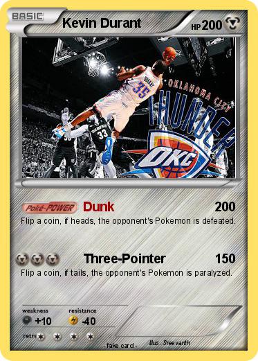 Pokemon Kevin Durant