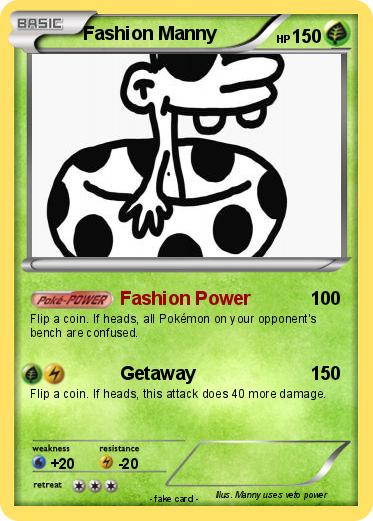 Pokemon Fashion Manny