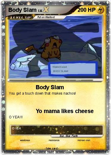 Pokemon Body Slam 1