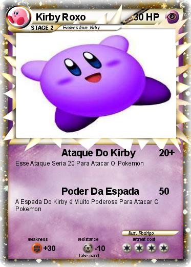 Pokemon Kirby Roxo