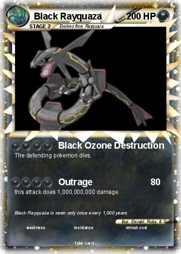 Pokemon Black Rayquaza