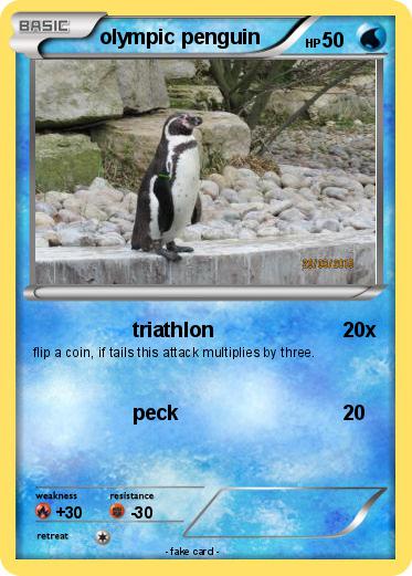 Pokemon olympic penguin
