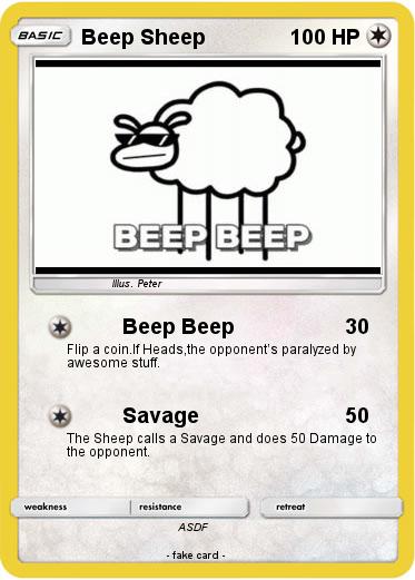 Pokemon Beep Sheep