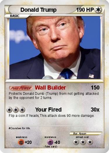 Pokemon Donald Trump