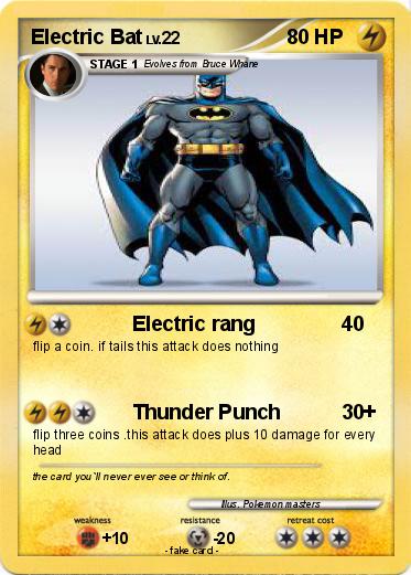 Pokemon Electric Bat