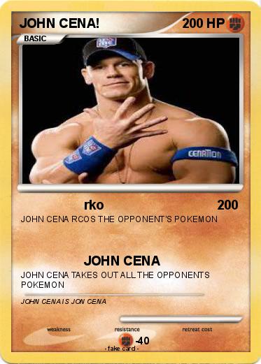 Pokemon JOHN CENA 3170