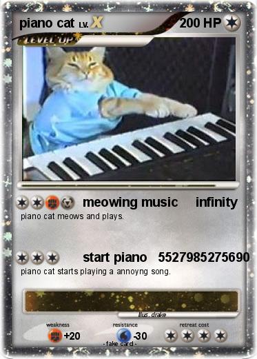 Pokemon piano cat 1