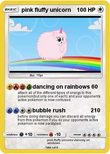 Pokemon pink fluffy unicorn 65