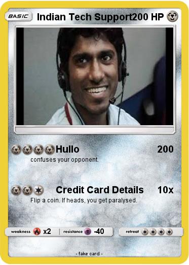 Pokemon Indian Tech Support