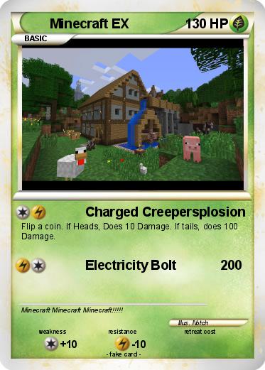 minecraft pokemon cards ex