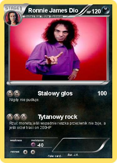 Pokemon Ronnie James Dio