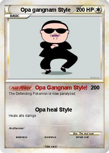 Pokemon Opa gangnam Style