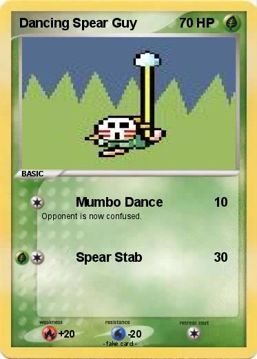 Pokemon Dancing Spear Guy