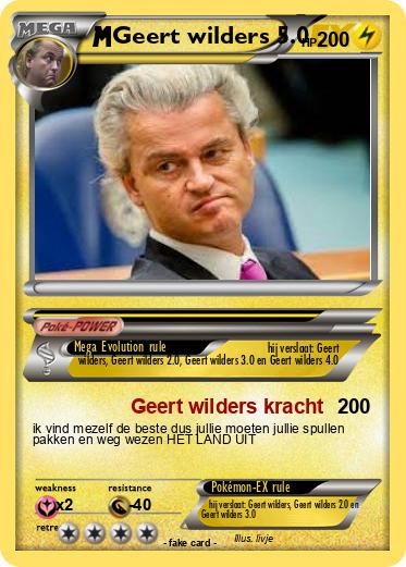 Pokemon Geert wilders 5.0