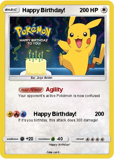 Pokemon Happy Birthday 207