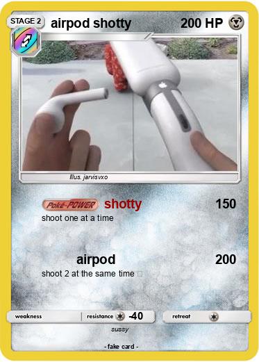 Pokemon airpod shotty