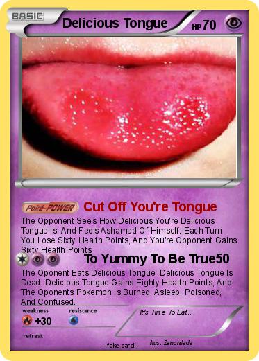 Pokemon Delicious Tongue