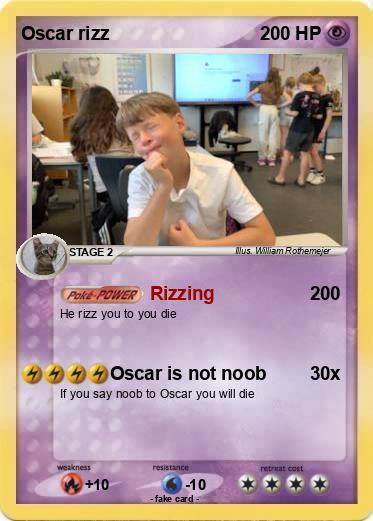 Pokemon Oscar rizz