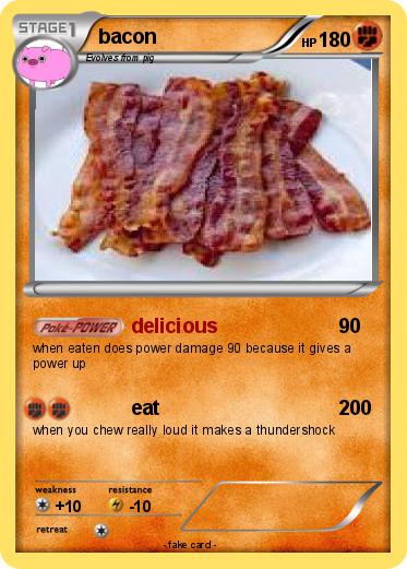 Pokemon bacon