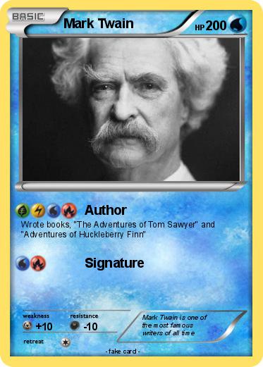 Pokemon Mark Twain