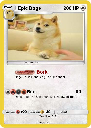 Pokemon Epic Doge