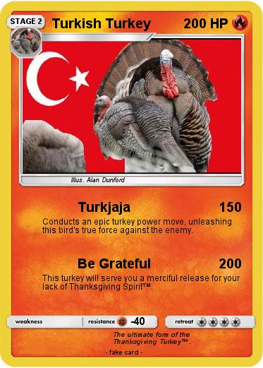 Pokemon Turkish Turkey