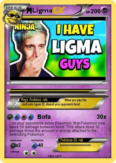 Pokemon ligma balls man