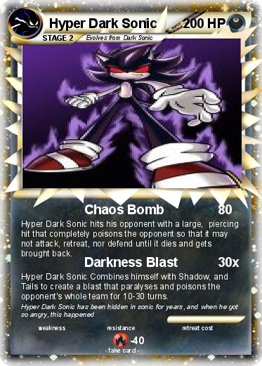 Pokemon Hyper Dark Sonic