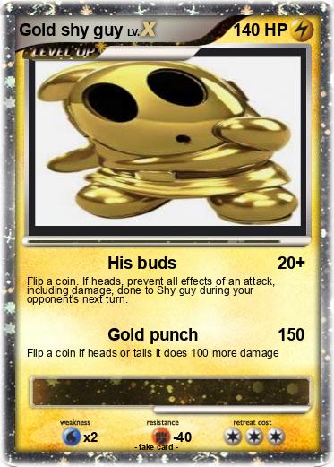 Pokemon Gold shy guy