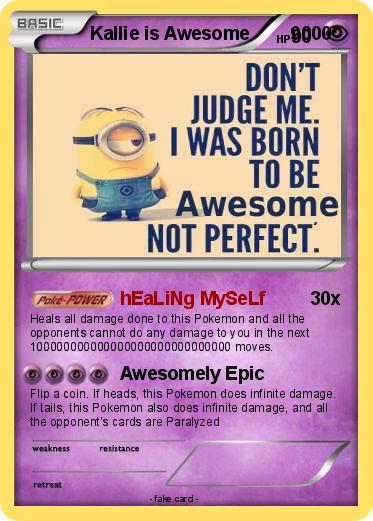 Pokemon Kallie is Awesome        9000