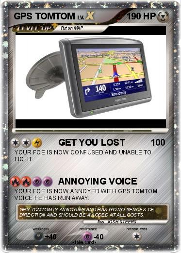 Pokemon GPS TOMTOM