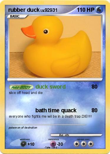 Pokemon rubber duck 2