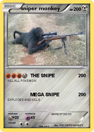 Pokemon sniper monkey 20