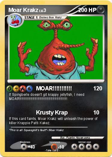 Pokemon Moar Krakz