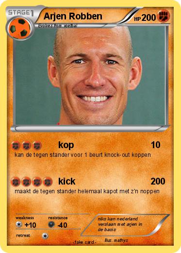 Pokemon Arjen Robben