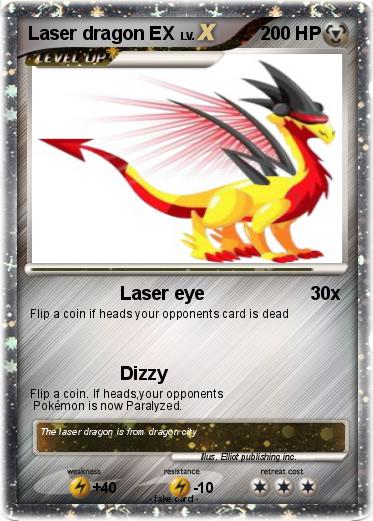 Pokemon Laser dragon EX