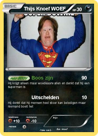 Pokemon Thijs Knoef WOEF