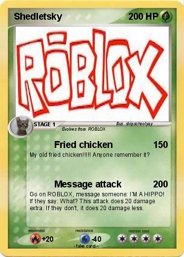 Pokemon Roblox 286 - roblox fried chicken guy