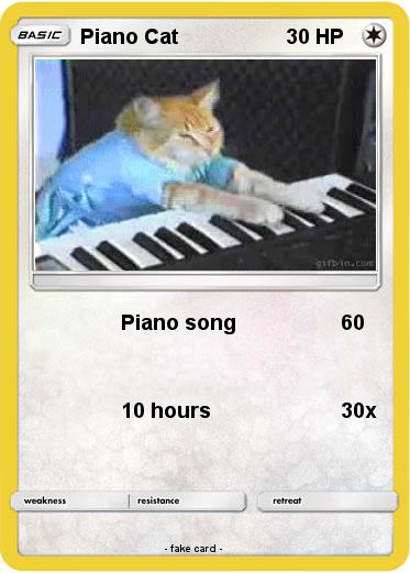 Pokemon Piano Cat 13