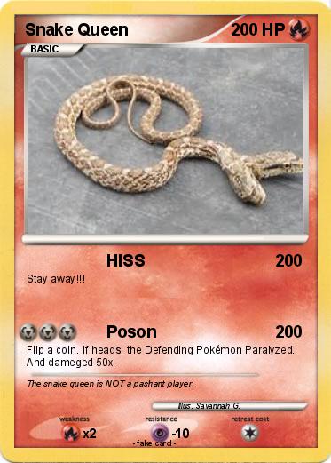 Pokemon Snake Queen