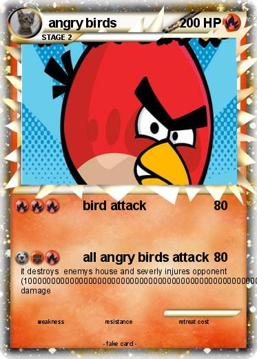 Pokemon red angry bird 1234567890