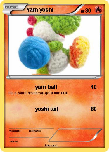 Pokemon Yarn yoshi 8