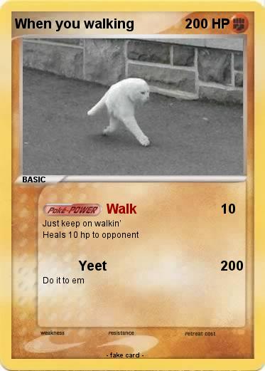 Pokemon When you walking