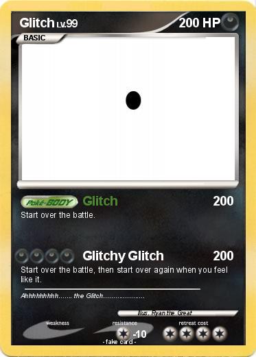 Pokemon Glitch
