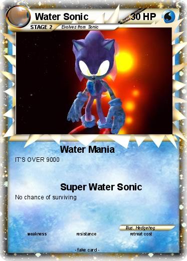 Pokemon Water Sonic