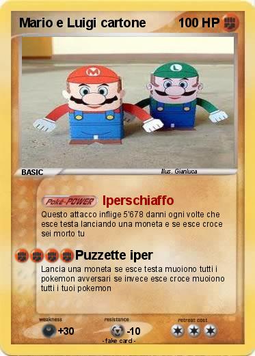 Pokemon Mario e Luigi cartone