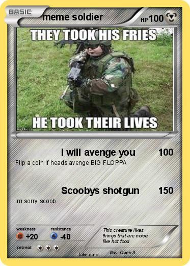 Pokemon meme soldier