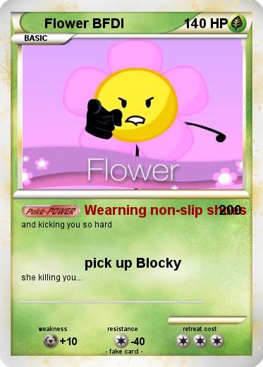 Pokemon Flower BFDI